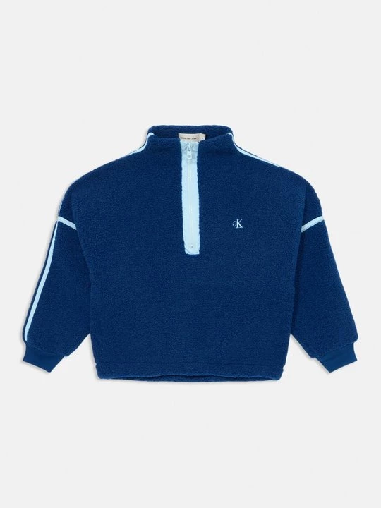 Foto van product Fleece trui Calvin Klein Jeans blauw