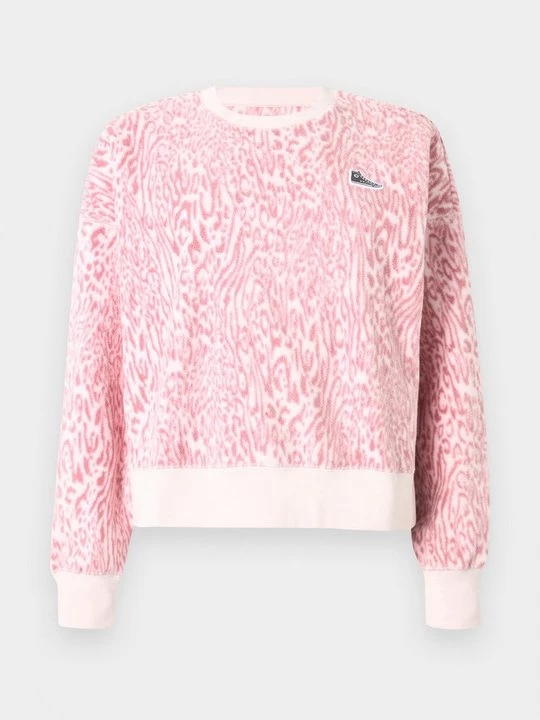 Foto van product Fleece trui Converse donkerroze