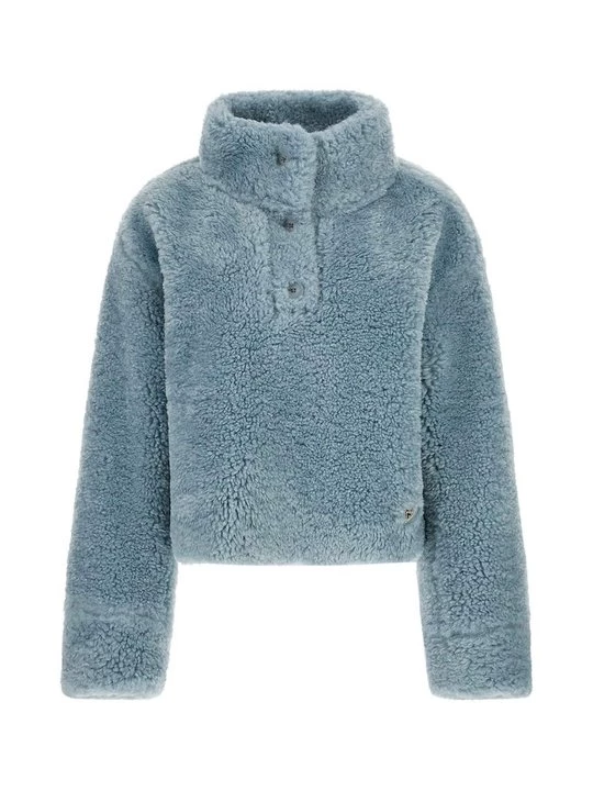 Foto van product Fleece trui Guess lichtblauw