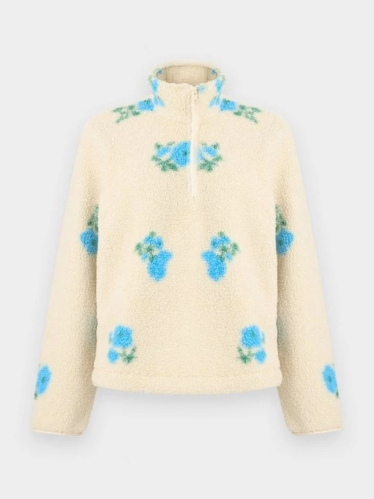 Foto van product Fleece trui JJXX crème