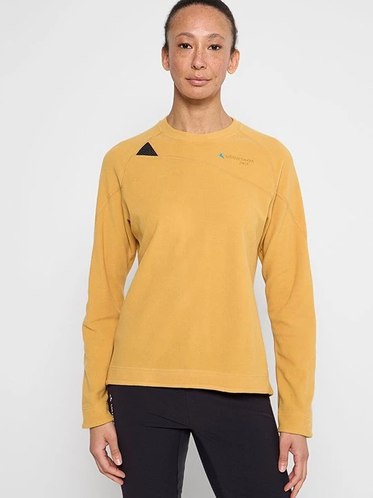 Foto van product Fleece trui Klättermusen geel