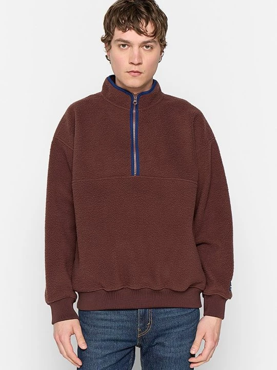 Foto van product Fleece trui Levi's bordeauxrood