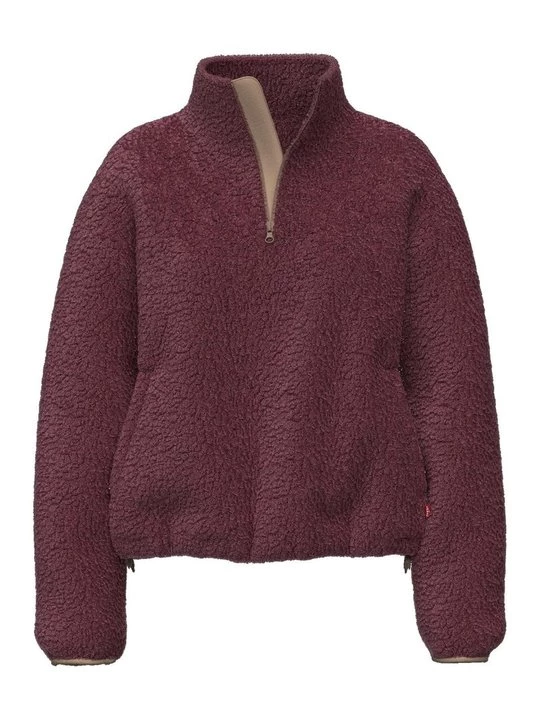 Foto van product Fleece trui Levi's donkerrood