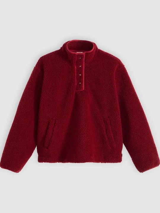 Foto van product Fleece trui Levi's rood