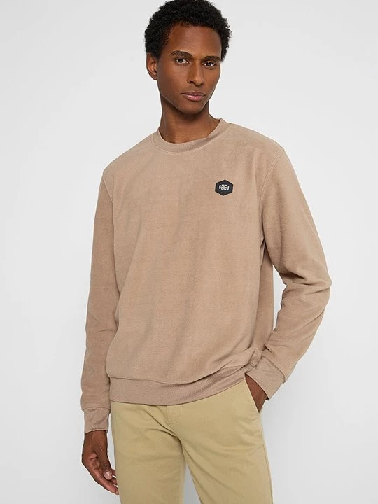 Foto van product Fleece trui lindbergh beżowy