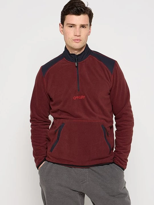 Foto van product Fleece trui Oakley donkerrood