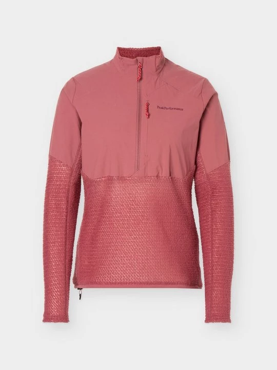 Foto van product Fleece trui Peak Performance lichtrood