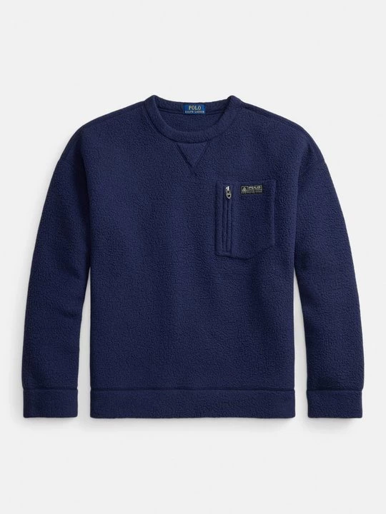 Foto van product Fleece trui Polo Ralph Lauren zwart
