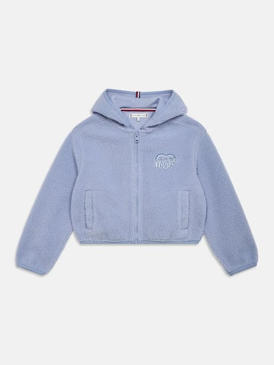 Foto van product Fleece trui Tommy Hilfiger lila