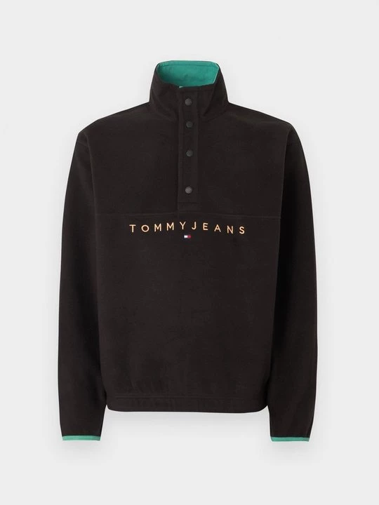 Foto van product Fleece trui Tommy Jeans zwart