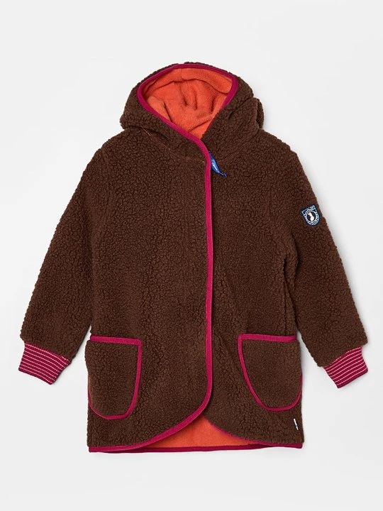 Foto van product Fleecejas Finkid bruin