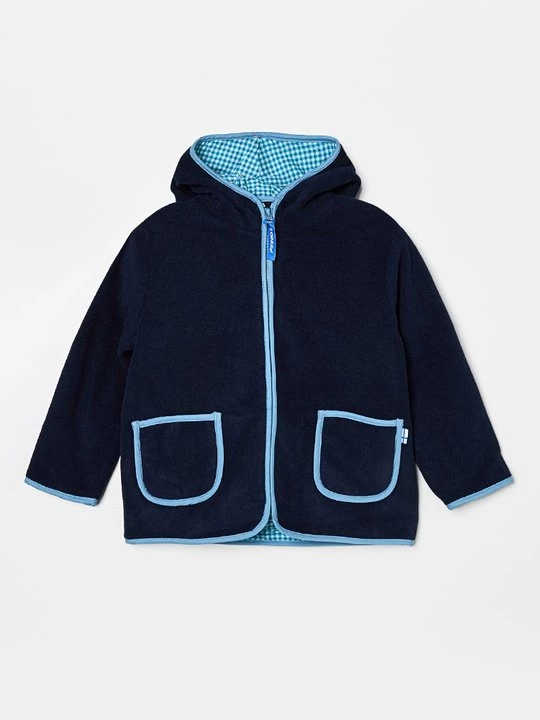 Foto van product Fleecejas Finkid donkerblauw