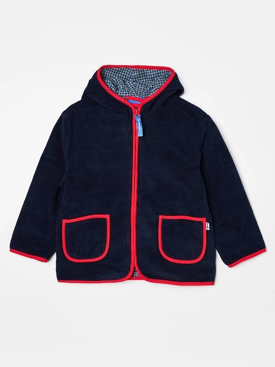 Foto van product Fleecejas Finkid donkerblauw