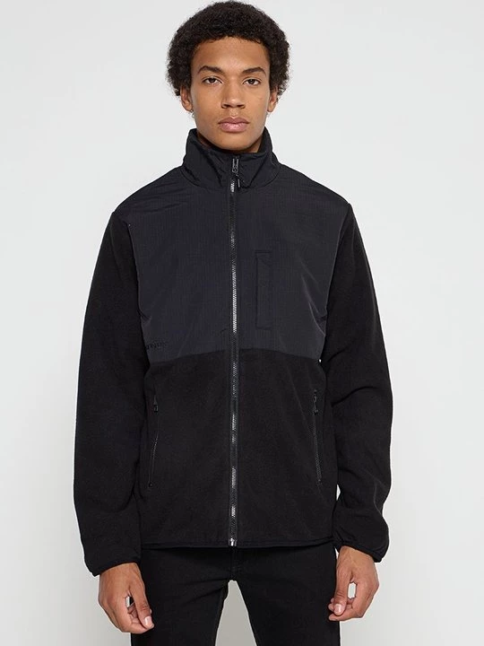 Foto van product Fleecejas Jack&Jones zwart