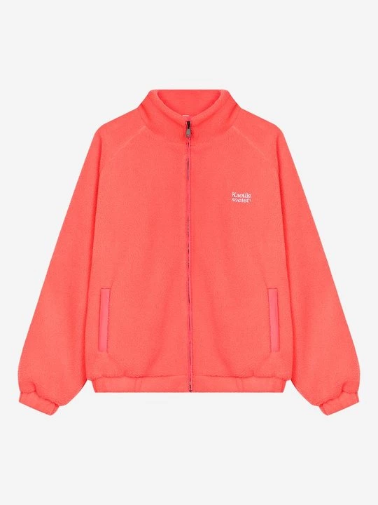 Foto van product Fleecejas Kaotiko rood