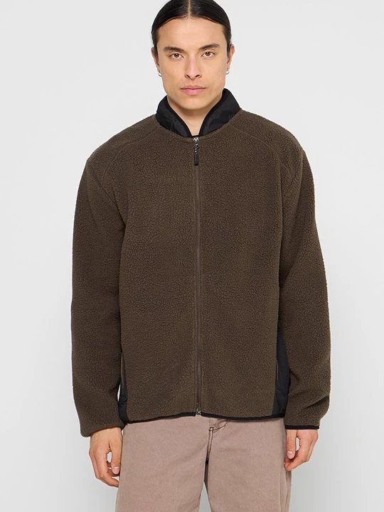 Foto van product Fleecejas lindbergh bruin