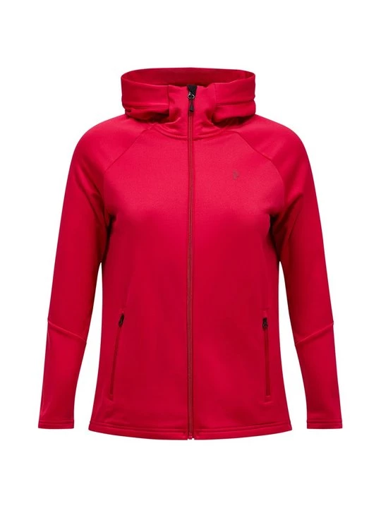 Foto van product Fleecejas Peak Performance rood