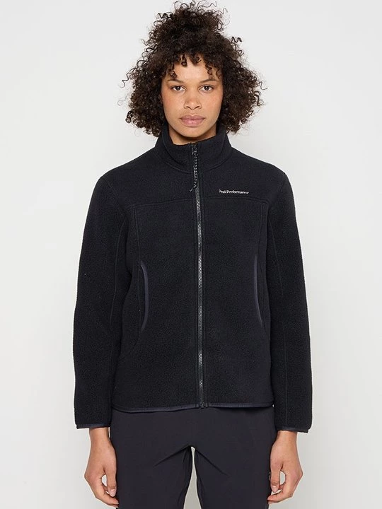 Foto van product Fleecejas Peak Performance zwart
