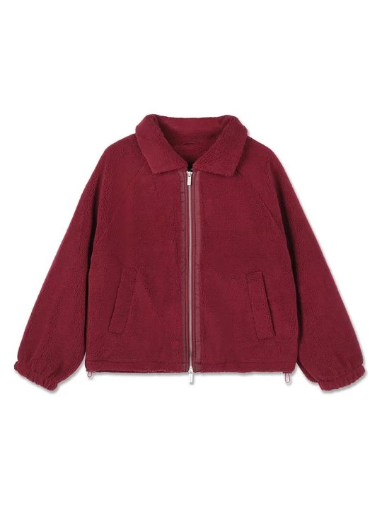 Foto van product Fleecejas Pegador bordeauxrood