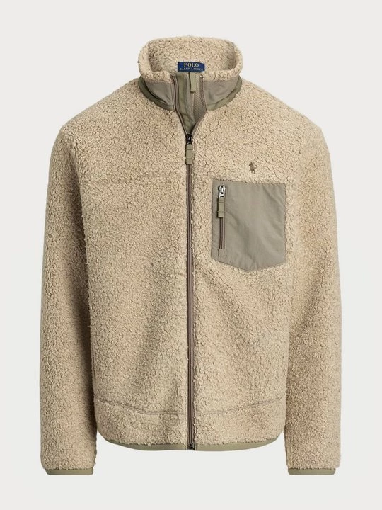 Foto van product Fleecejas Polo Ralph Lauren beżowy