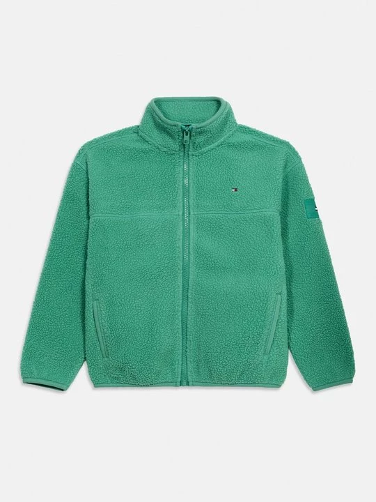 Foto van product Fleecejas Tommy Hilfiger groen