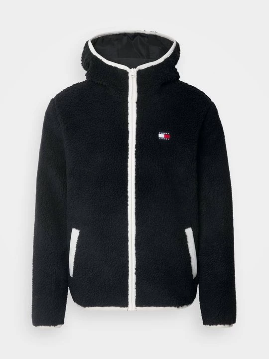 Foto van product Fleecejas Tommy Jeans zwart