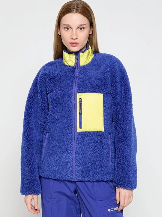 Foto van product Fleecejas Tory Burch blauw