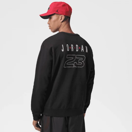 Foto van product Flight Fleece Crew Neck Jordan zwart