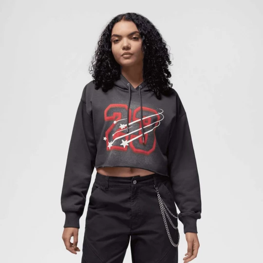 Foto van product Flight Fleece Graphics Hoodie Jordan grijs