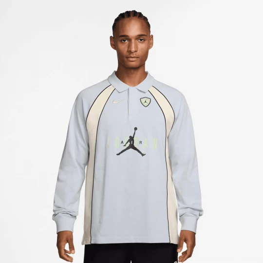 Foto van product Flight Long-Sleeve Polo Jersey Jordan blauw