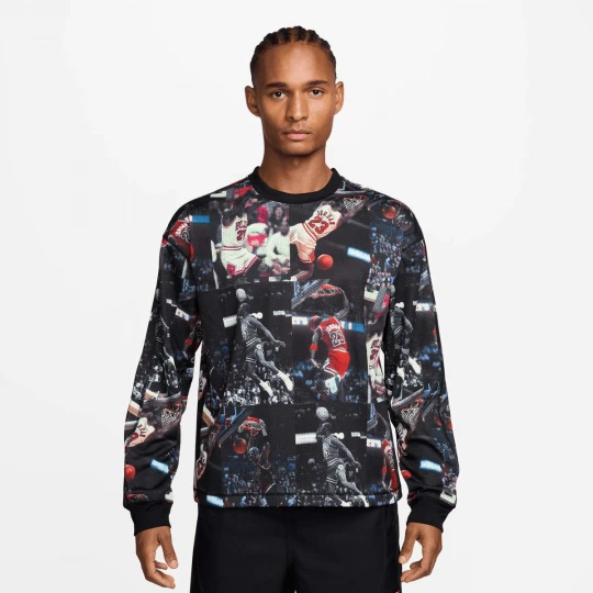 Foto van product Flight Printed Long-Sleeve Jersey Jordan