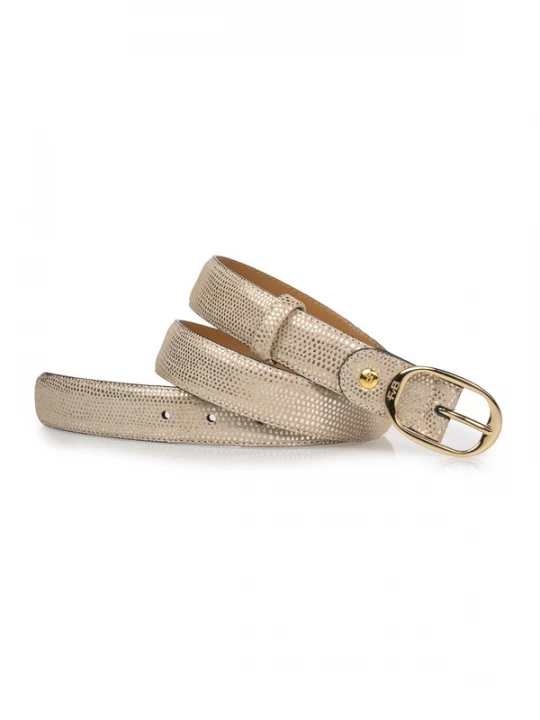 Foto van product Floris van Bommel Riem ecru / zilver
