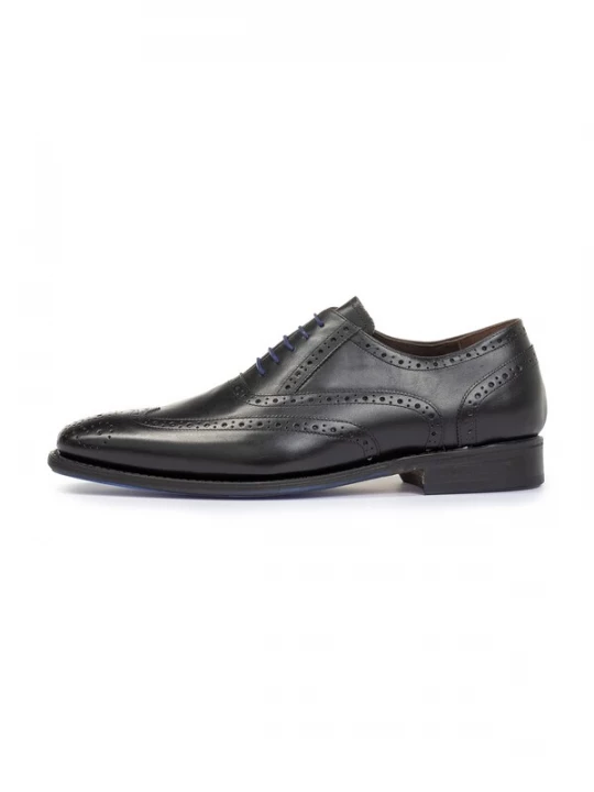 Foto van product Floris van Bommel Veterschoen 'De Loper 04' zwart