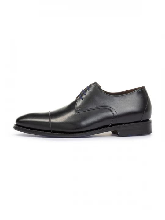 Foto van product Floris van Bommel Veterschoen 'De Loper 16' zwart