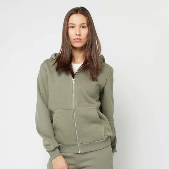 Foto van product Fluffy Zip Hoody Urban Classics groen