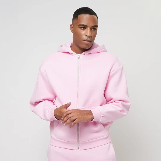 Foto van product Fluffy Zip Hoody Urban Classics lichtroze