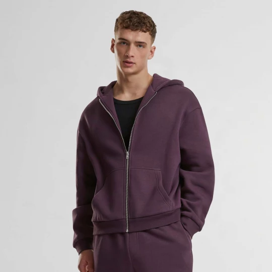 Foto van product Fluffy Zip Hoody Urban Classics roze