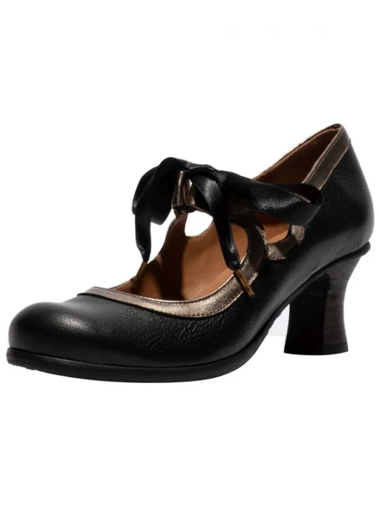 Foto van product FLY LONDON Pumps brons / zwart