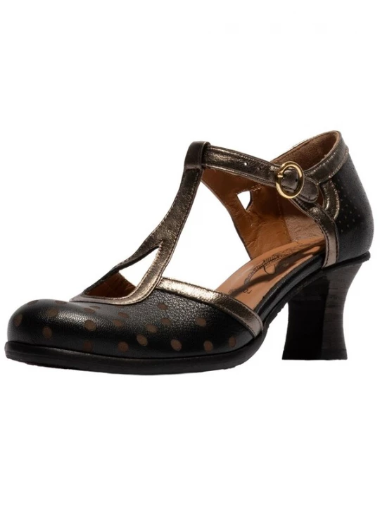 Foto van product FLY LONDON Pumps goud / zwart