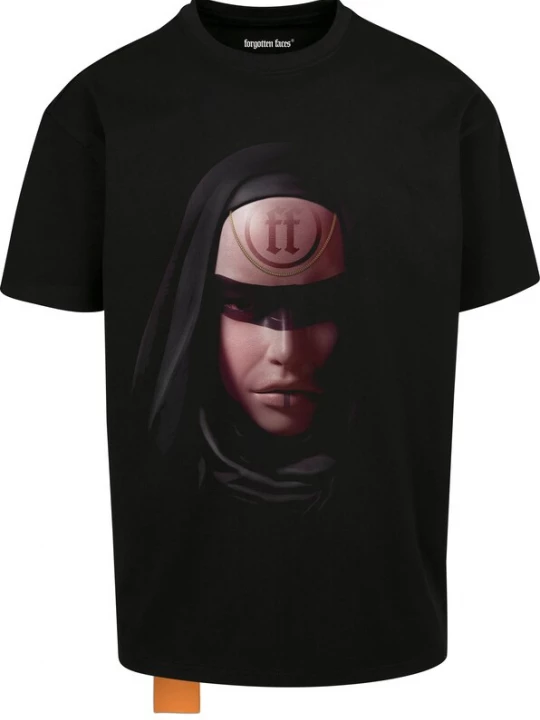 Foto van product Forgotten Faces Shirt 'Bad Madonna' gemengde kleuren / zwart