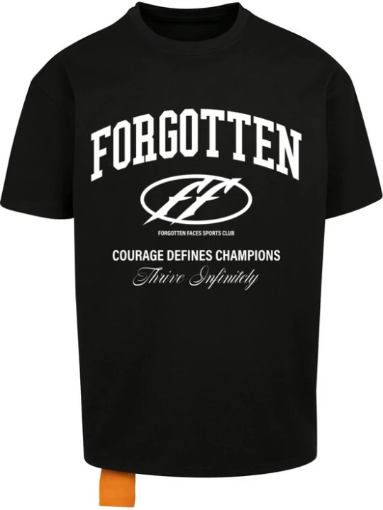 Foto van product Forgotten Faces Shirt 'Courage Defines' blauw / grijs / zwart / wit