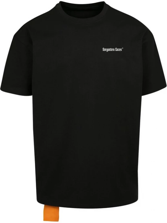 Foto van product Forgotten Faces Shirt duifblauw / oranje / zwart / wit