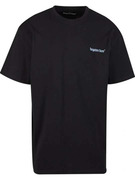Foto van product Forgotten Faces Shirt 'Punk Skull' blauw / lichtblauw / donkeroranje / zwart