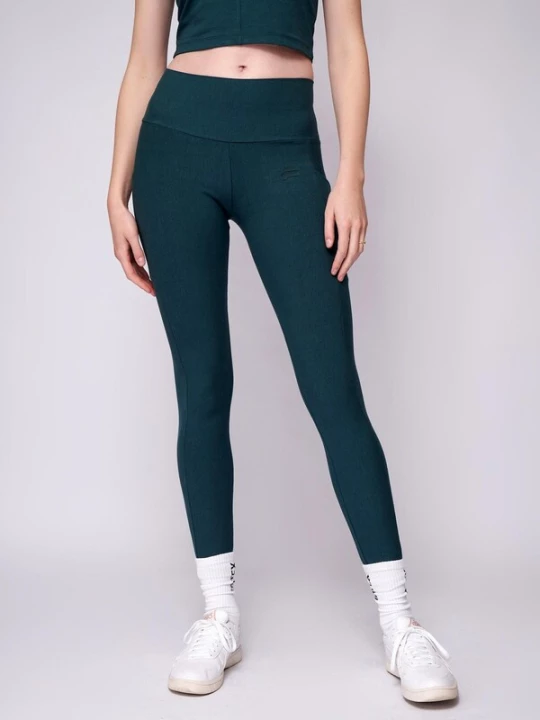 Foto van product Fortex Fitness Leggings 'Essential Leggings' donkergroen