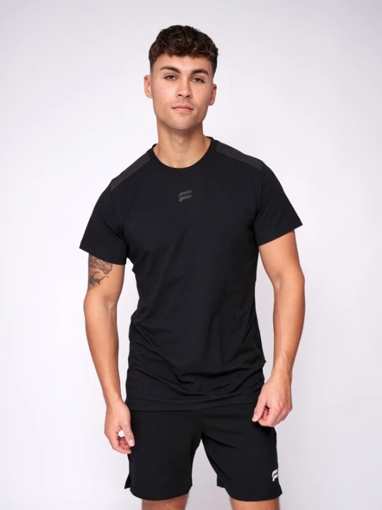Foto van product Fortex Fitness Shirt 'Essential Grip T-Shirt' zwart