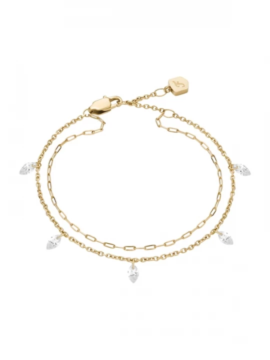 Foto van product FOSSIL Armband 'Ellis' goud