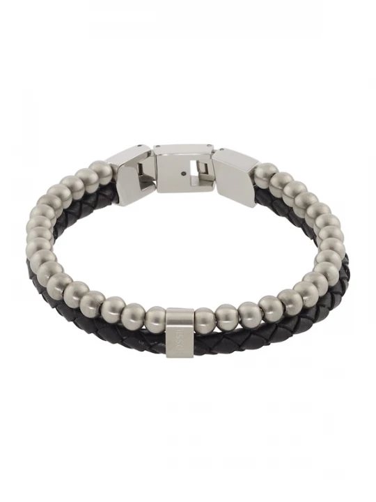 Foto van product FOSSIL Armband zwart / zilver