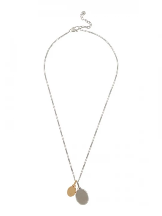 Foto van product FOSSIL Ketting 'Drew' goud / zilver