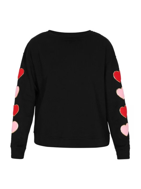 Foto van product Fouline Sweatshirt goud / rosa / rood / zwart