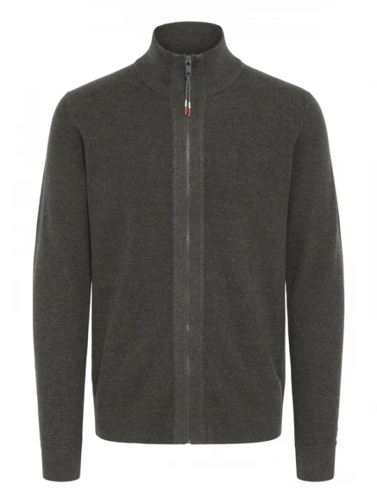 Foto van product FQ1924 Gebreid vest ' FQGRANBY ' grijs
